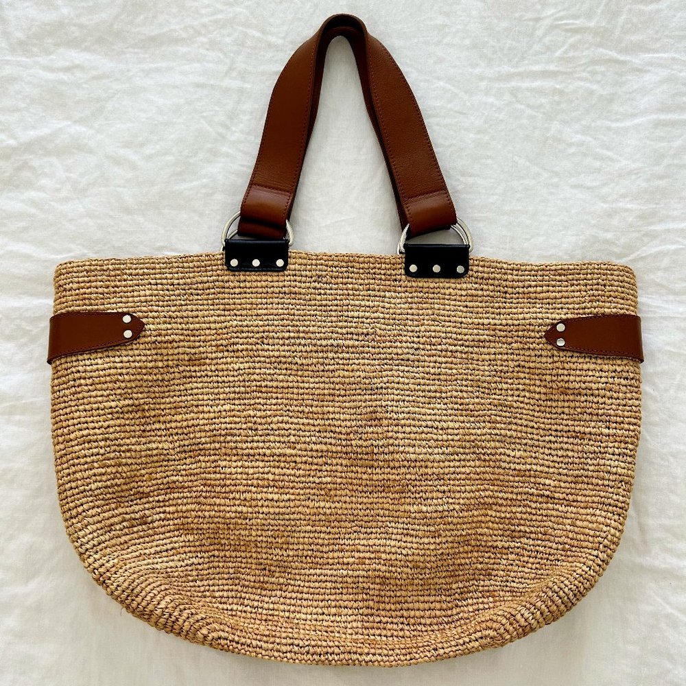Isabel Marant: Etoile Bahiba Straw Tote Bag